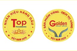 HỘI SỞ HỮU TRÍ TUỆ VN TRAO TẶNG DANH HIỆU NHÃN HIỆU HÀNG ĐẦU VIỆT NAM - SẢN PHẨM VÀNG, DỊCH VỤ VÀNG VIỆT NAM NĂM 2020 CHO CADIVI