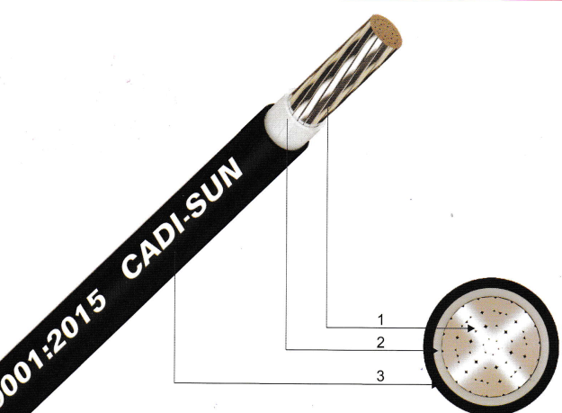 Cáp nhôm bọc cách điện XLPE, vỏ bọc PVC